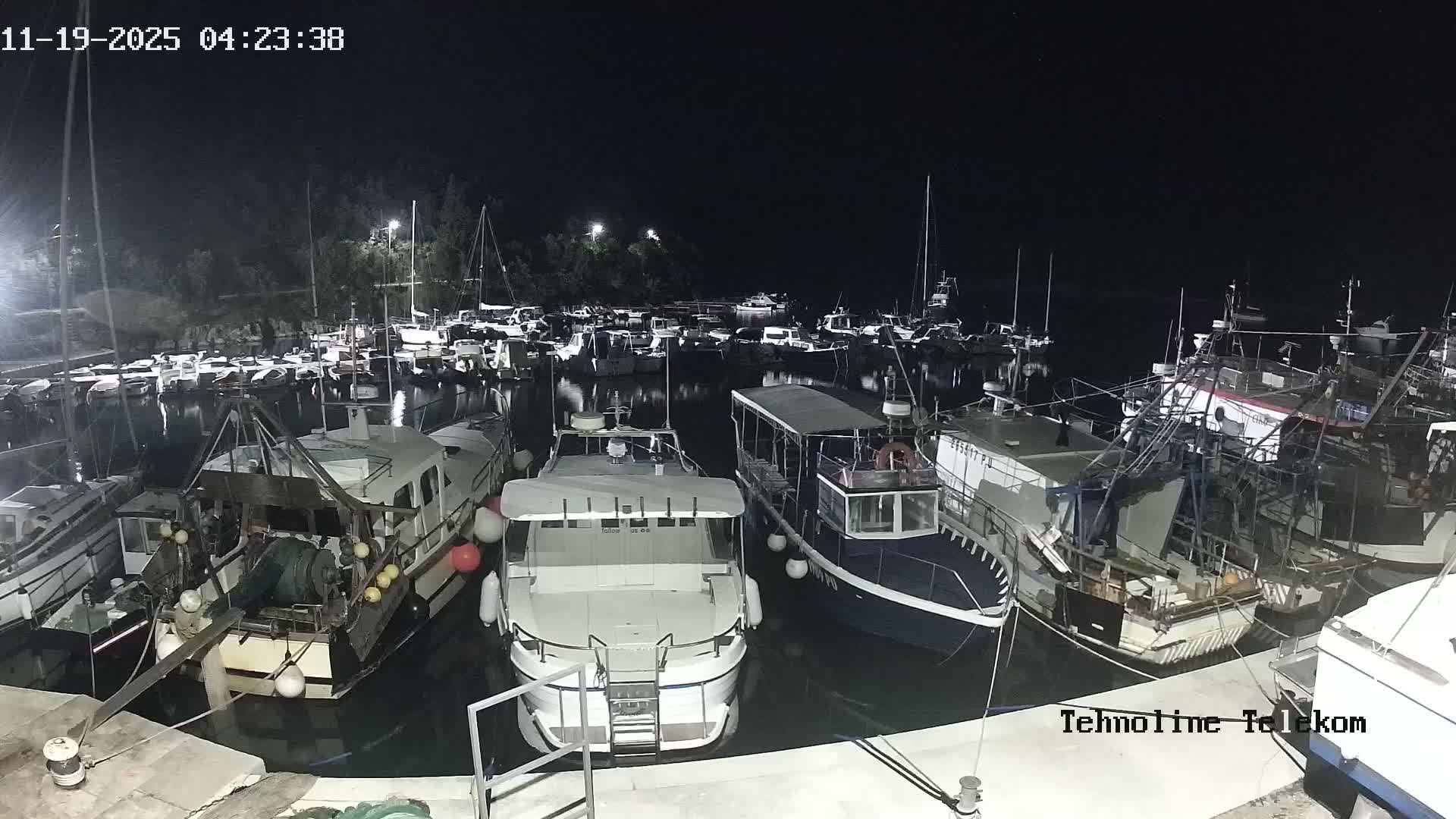 Krnica, Krnicki Porat Marine & Adriatic Coast Live Cam - Krnica, Opcina Marcana, Istria, Croatia