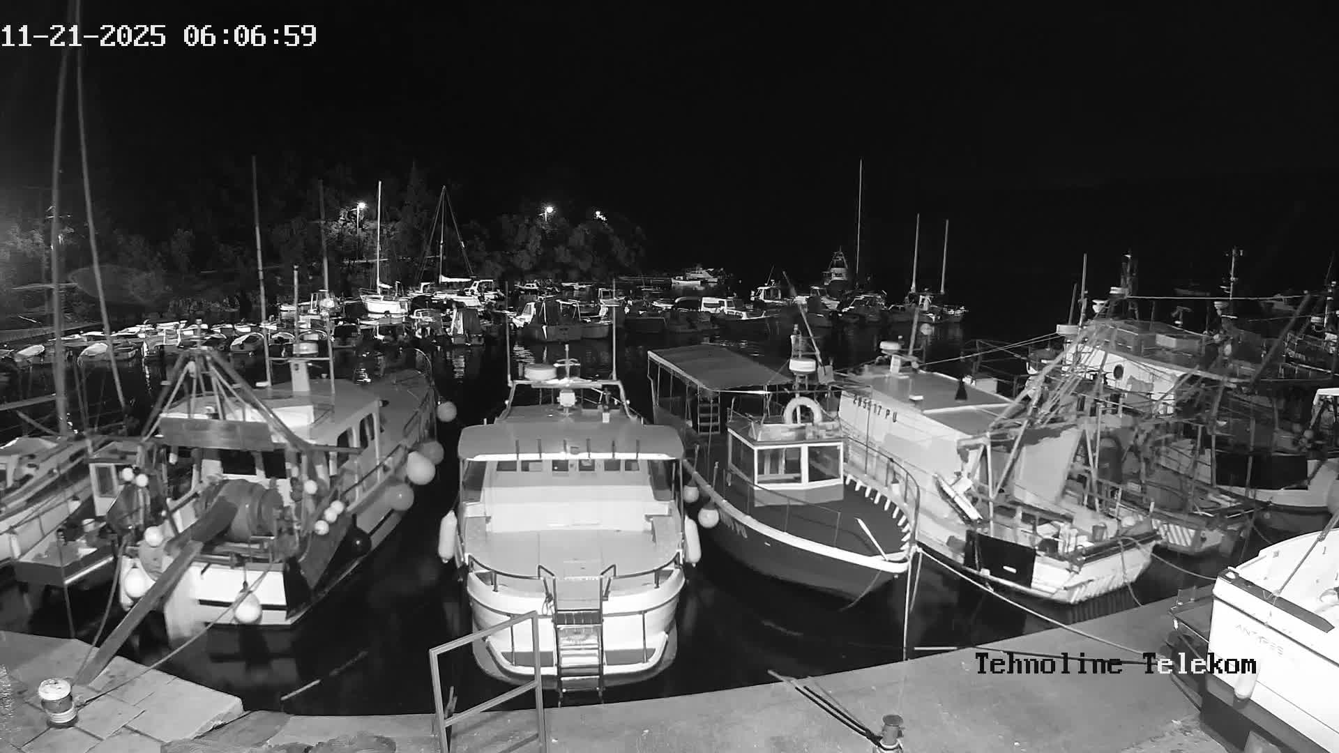 Krnica, Krnicki Porat Marine & Adriatic Coast Live Cam - Krnica, Opcina Marcana, Istria, Croatia