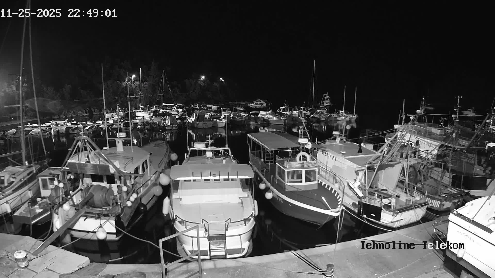 Krnica, Krnicki Porat Marine & Adriatic Coast Live Cam - Krnica, Opcina Marcana, Istria, Croatia