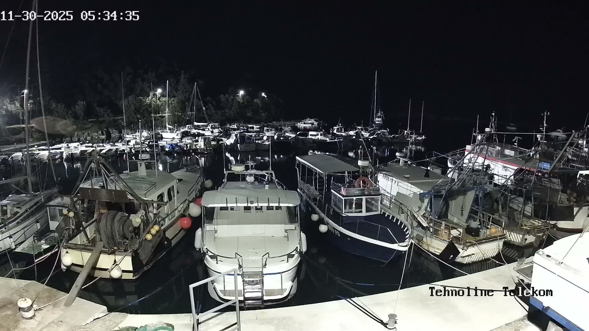 Krnica, Krnicki Porat Marine & Adriatic Coast Live Cam - Krnica, Opcina Marcana, Istria, Croatia