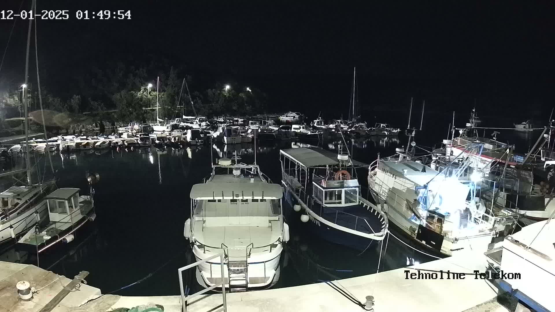 Krnica, Krnicki Porat Marine & Adriatic Coast Live Cam - Krnica, Opcina Marcana, Istria, Croatia