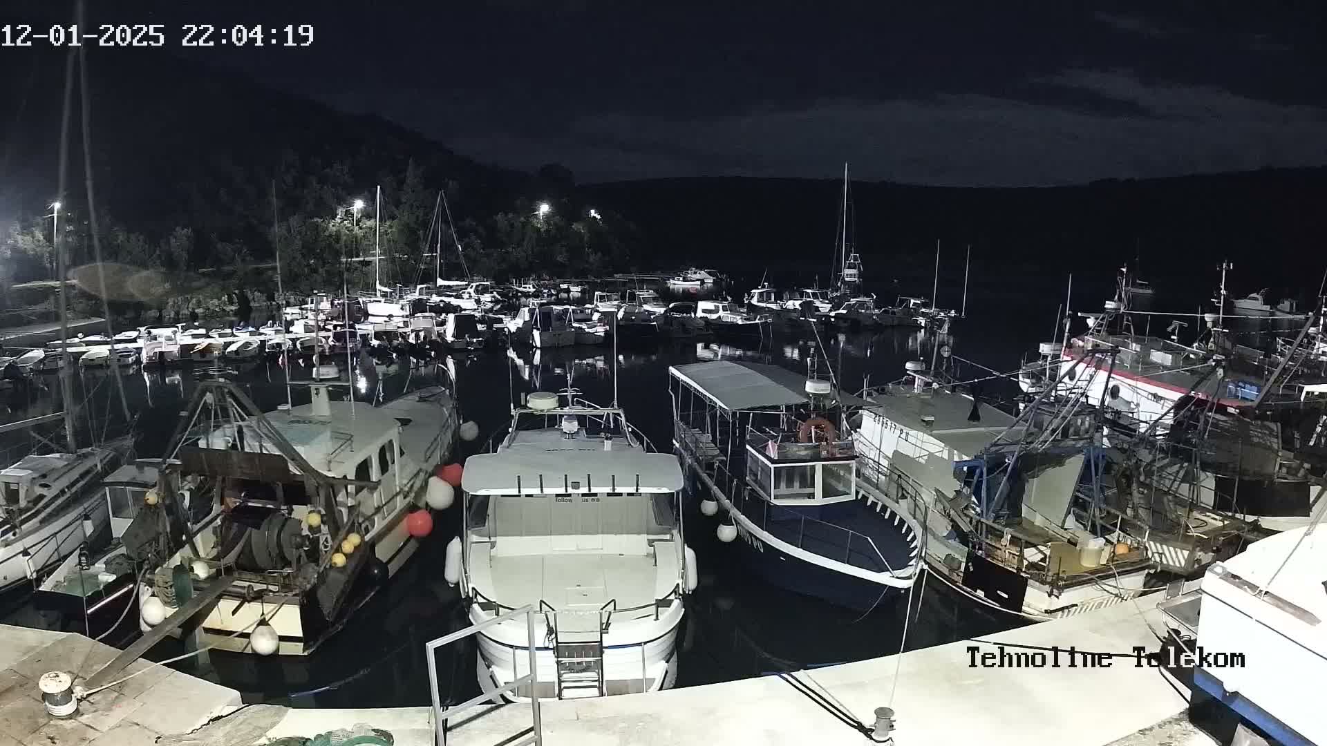 Krnica, Krnicki Porat Marine & Adriatic Coast Live Cam - Krnica, Opcina Marcana, Istria, Croatia