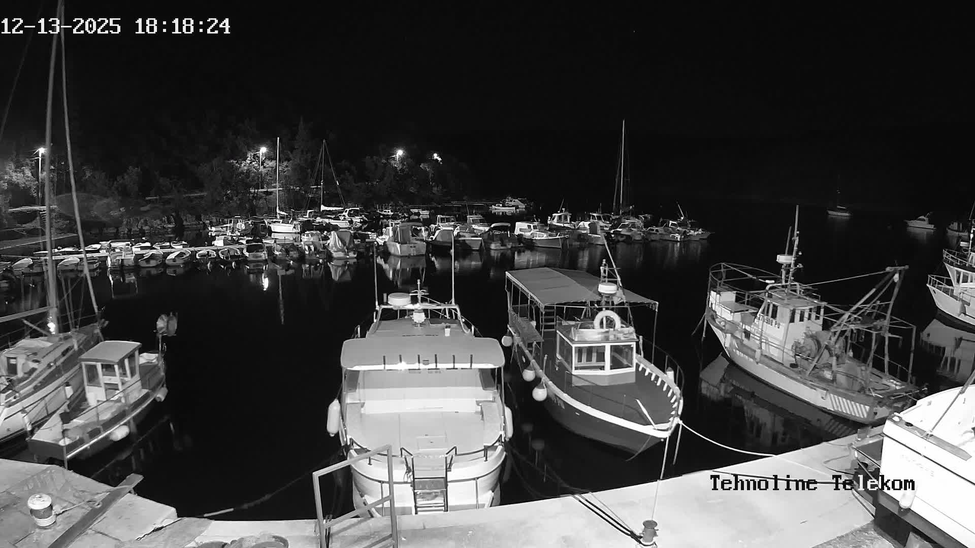 Krnica, Krnicki Porat Marine & Adriatic Coast Live Cam - Krnica, Opcina Marcana, Istria, Croatia