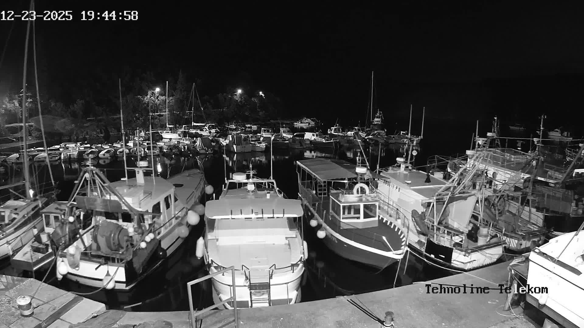 Krnica, Krnicki Porat Marine & Adriatic Coast Live Cam - Krnica, Opcina Marcana, Istria, Croatia