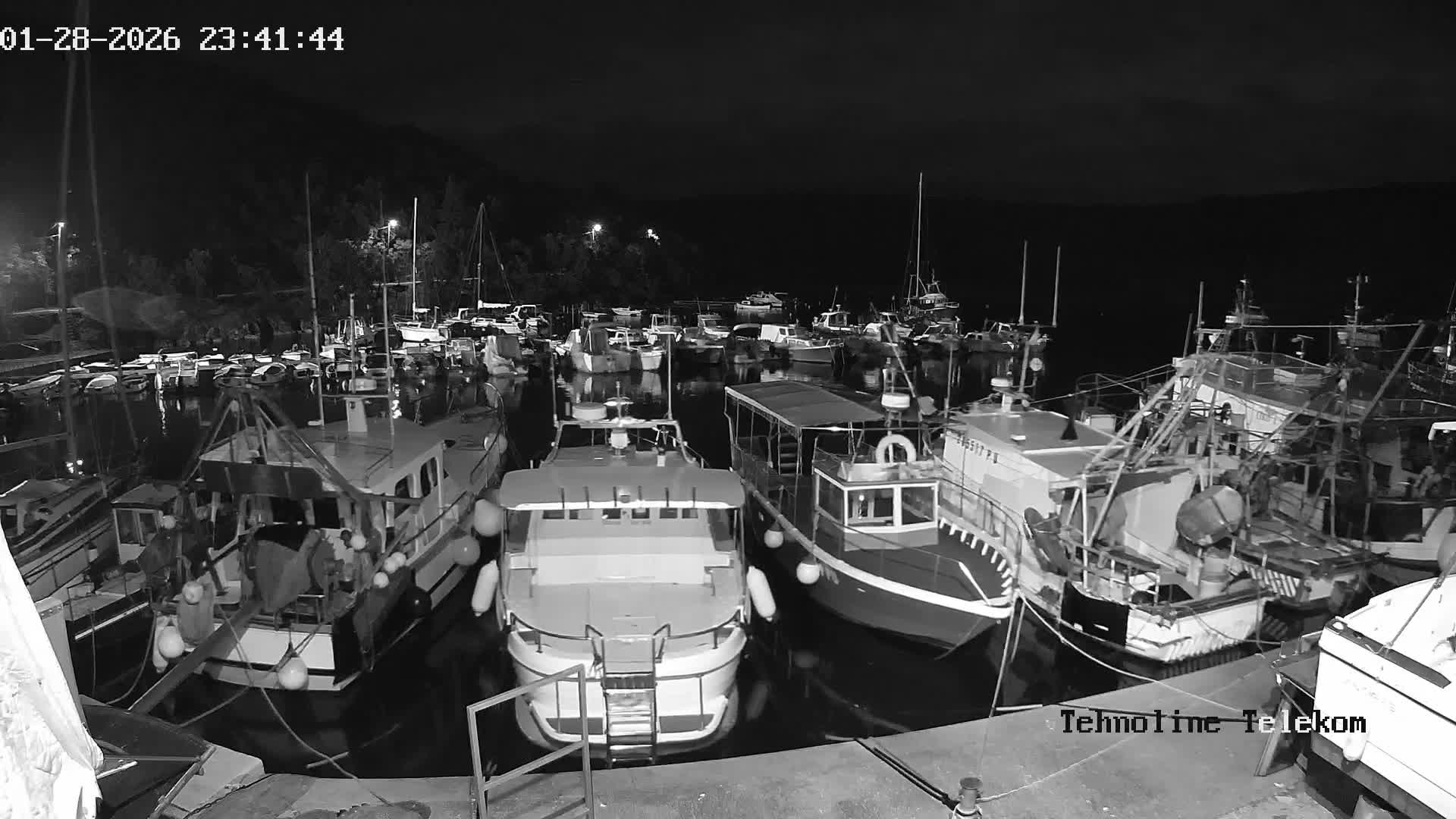 Krnica, Krnicki Porat Marine & Adriatic Coast Live Cam - Krnica, Opcina Marcana, Istria, Croatia