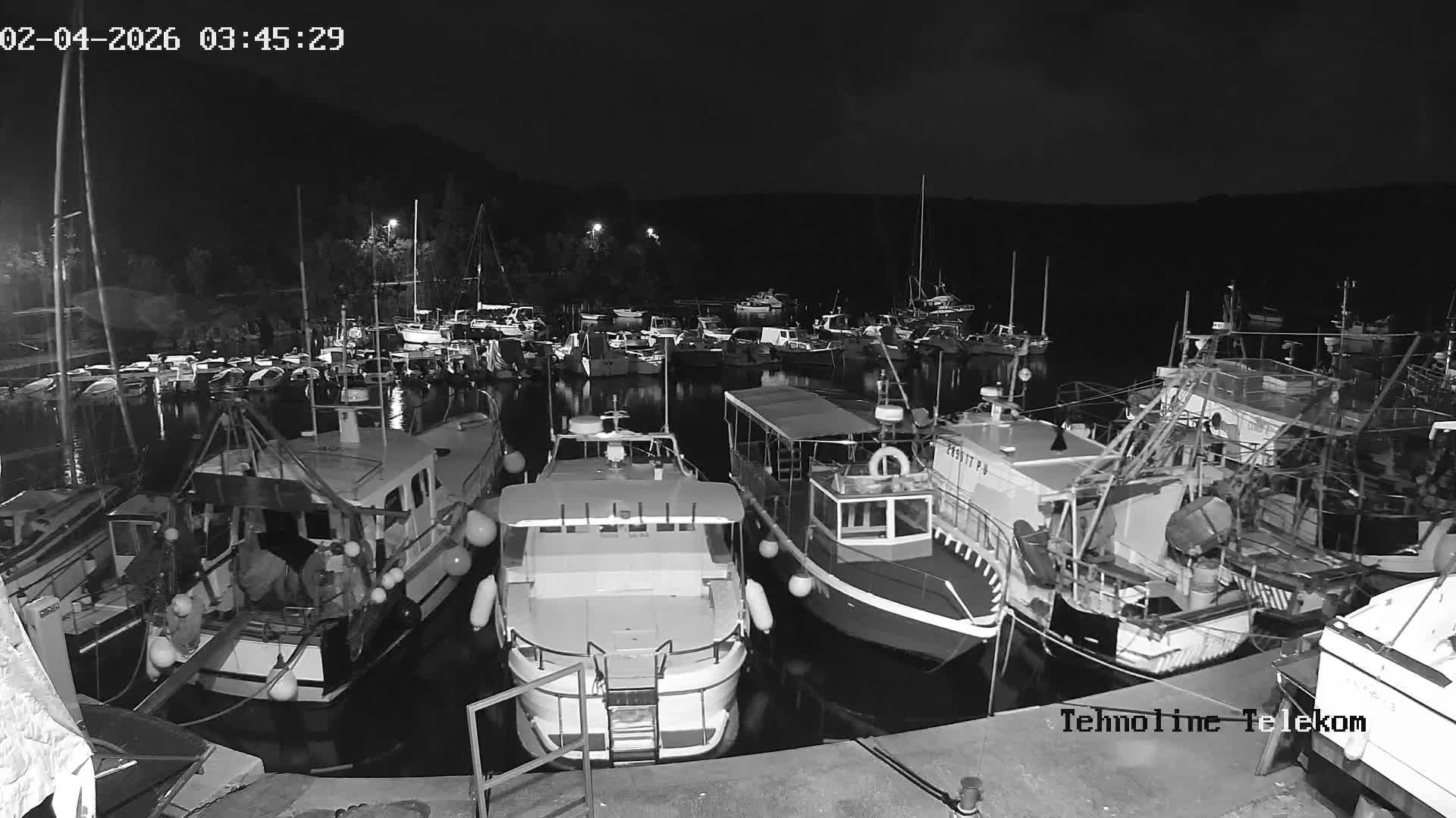 Krnica, Krnicki Porat Marine & Adriatic Coast Live Cam - Krnica, Opcina Marcana, Istria, Croatia
