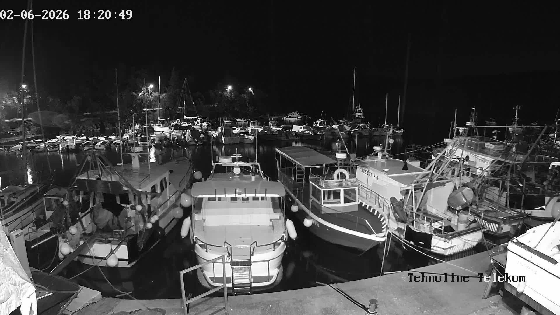 Krnica, Krnicki Porat Marine & Adriatic Coast Live Cam - Krnica, Opcina Marcana, Istria, Croatia