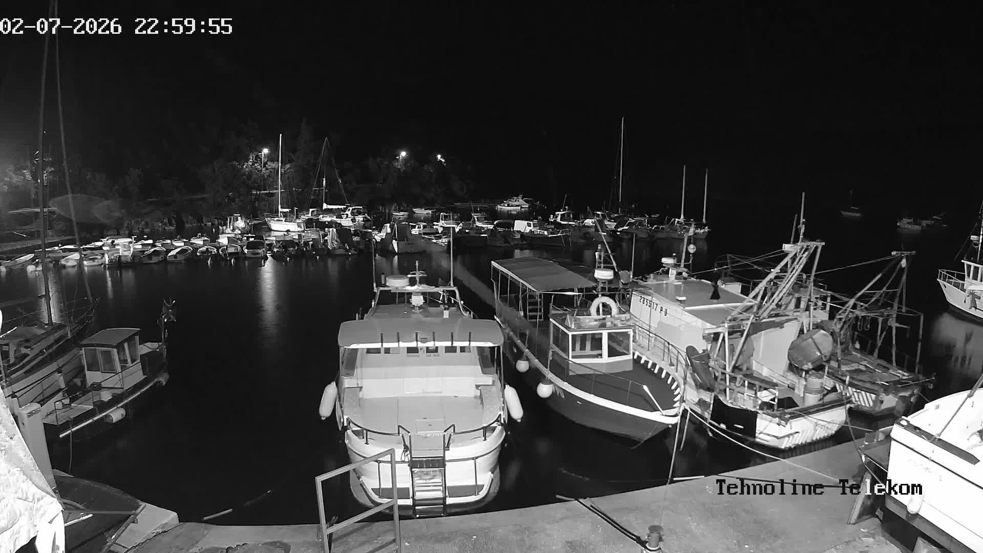 Krnica, Krnicki Porat Marine & Adriatic Coast Live Cam - Krnica, Opcina Marcana, Istria, Croatia