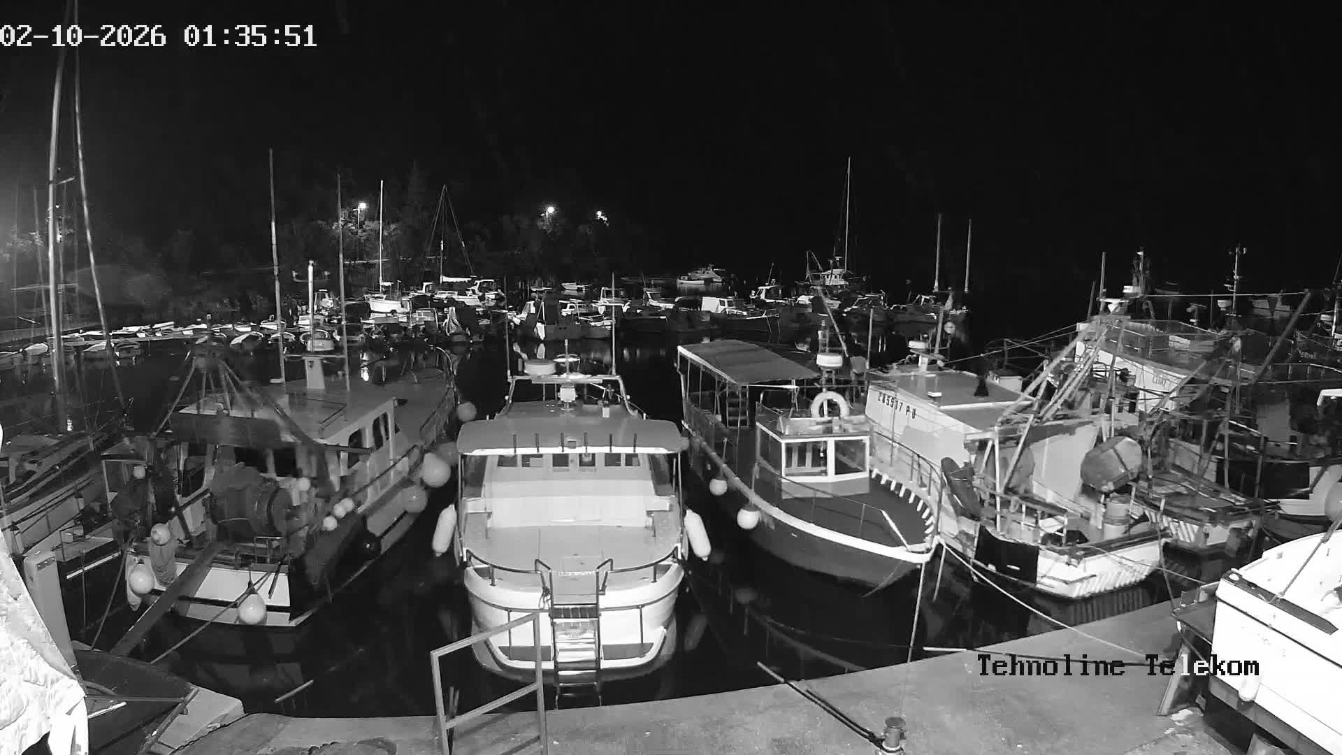 Krnica, Krnicki Porat Marine & Adriatic Coast Live Cam - Krnica, Opcina Marcana, Istria, Croatia
