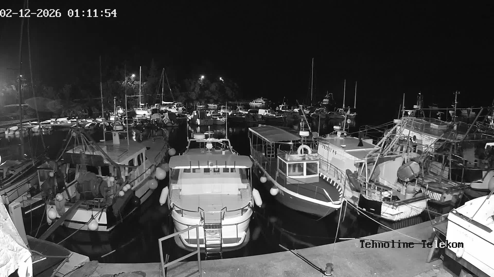 Krnica, Krnicki Porat Marine & Adriatic Coast Live Cam - Krnica, Opcina Marcana, Istria, Croatia