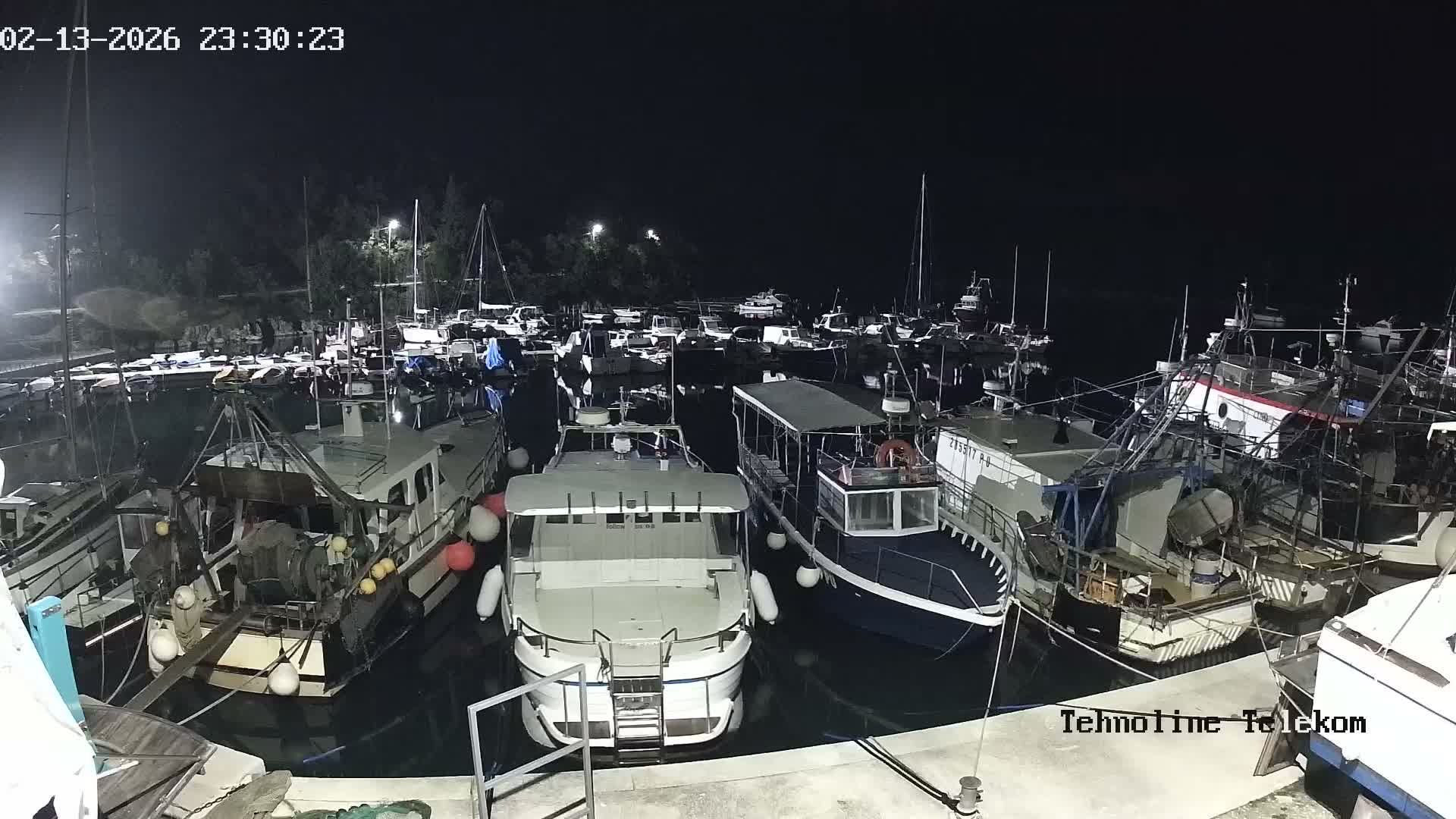 Krnica, Krnicki Porat Marine & Adriatic Coast Live Cam - Krnica, Opcina Marcana, Istria, Croatia