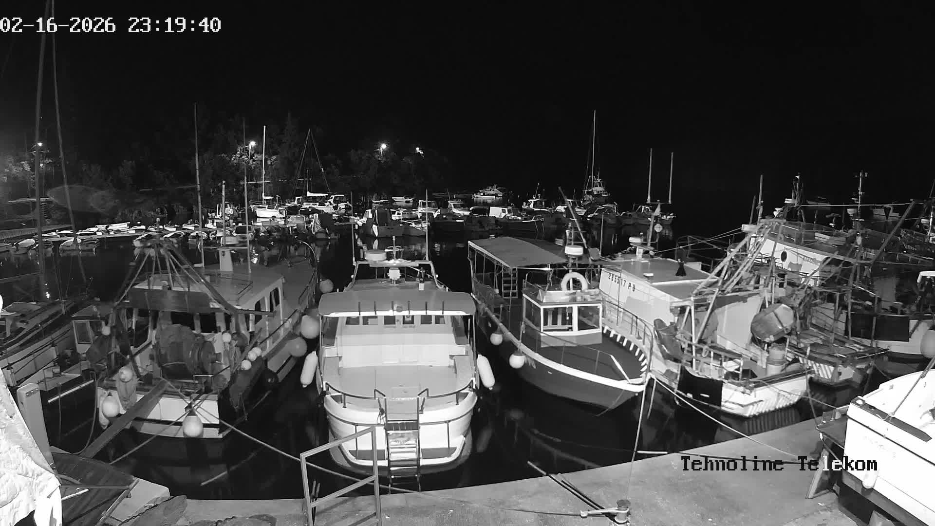 Krnica, Krnicki Porat Marine & Adriatic Coast Live Cam - Krnica, Opcina Marcana, Istria, Croatia