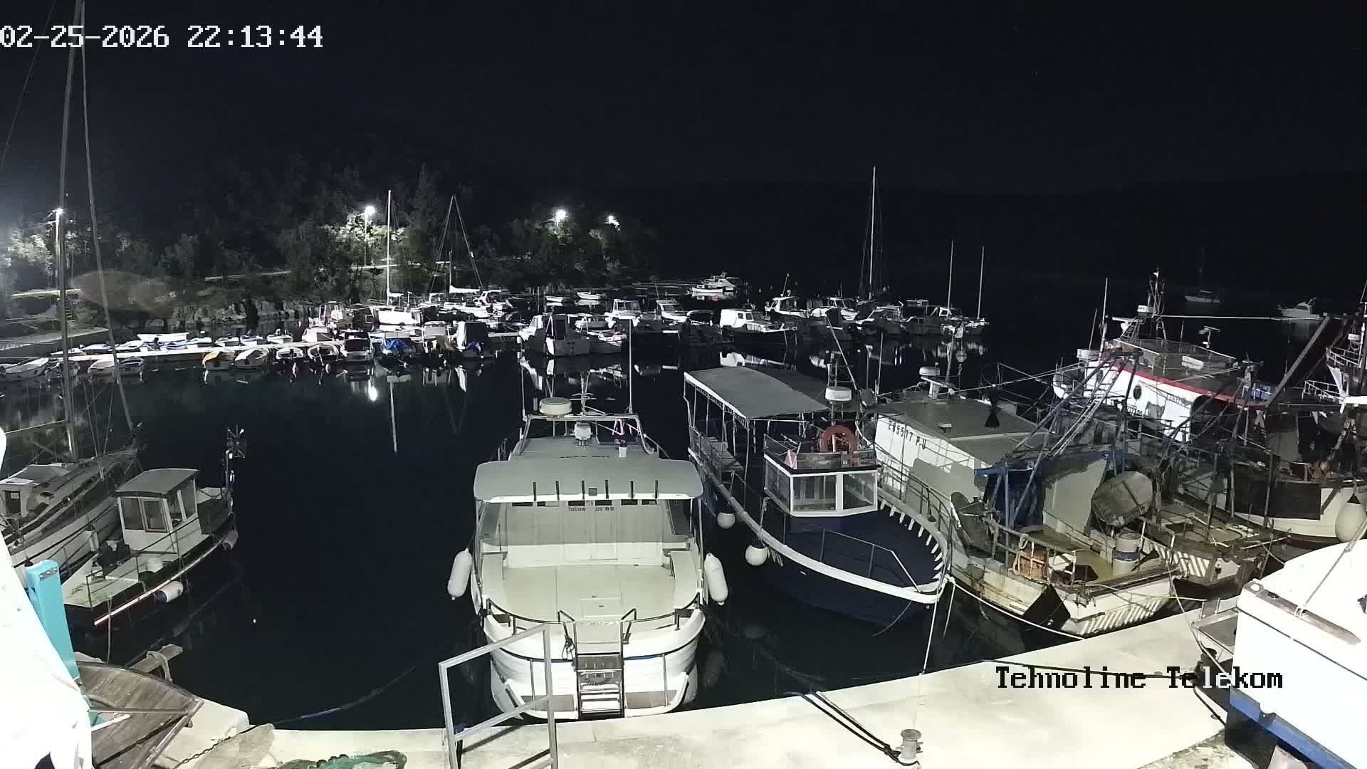 Krnica, Krnicki Porat Marine & Adriatic Coast Live Cam - Krnica, Opcina Marcana, Istria, Croatia