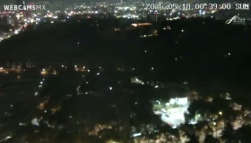 Ciudad de Mexico City - Miguel Hidalgo Castillo de Chapultepec Castle & Park Skylne Live Cam - Miguel Hidalgo, Ciudad de Mexico, Mexico 