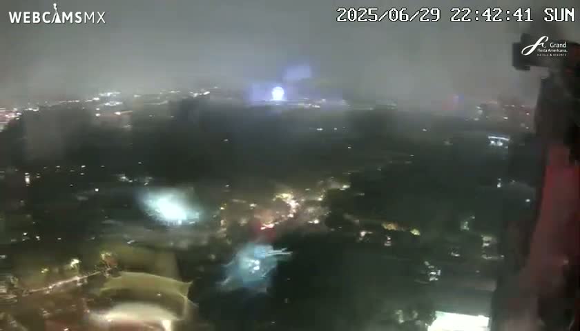 Ciudad de Mexico City - Miguel Hidalgo Castillo de Chapultepec Castle & Park Skylne Live Cam - Miguel Hidalgo, Ciudad de Mexico, Mexico 