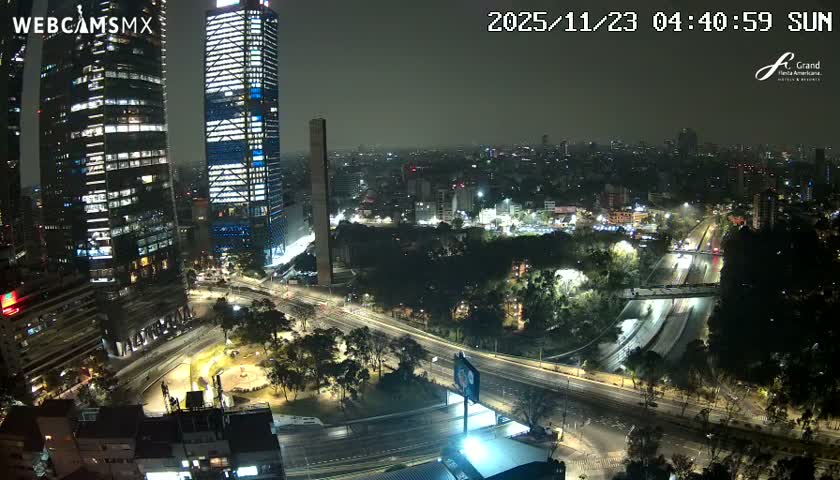 Ciudad de Mexico City - Miguel Hidalgo Castillo de Chapultepec Castle & Park Skylne Live Cam - Miguel Hidalgo, Ciudad de Mexico, Mexico 