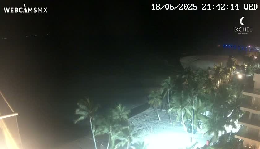 Isla Mujeres, Playa Cocal Beach Live Cam - Centro, Isla Mujeres, Quintana Roo, Mexico