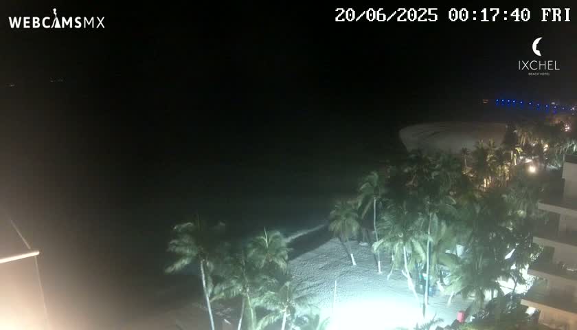Isla Mujeres, Playa Cocal Beach Live Cam - Centro, Isla Mujeres, Quintana Roo, Mexico