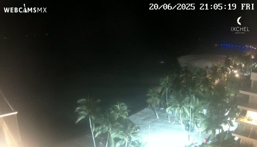 Isla Mujeres, Playa Cocal Beach Live Cam - Centro, Isla Mujeres, Quintana Roo, Mexico