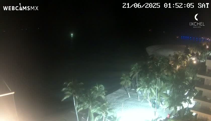 Isla Mujeres, Playa Cocal Beach Live Cam - Centro, Isla Mujeres, Quintana Roo, Mexico