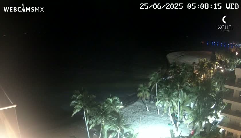 Isla Mujeres, Playa Cocal Beach Live Cam - Centro, Isla Mujeres, Quintana Roo, Mexico