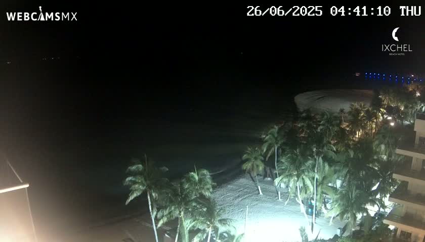 Isla Mujeres, Playa Cocal Beach Live Cam - Centro, Isla Mujeres, Quintana Roo, Mexico