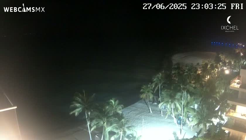 Isla Mujeres, Playa Cocal Beach Live Cam - Centro, Isla Mujeres, Quintana Roo, Mexico