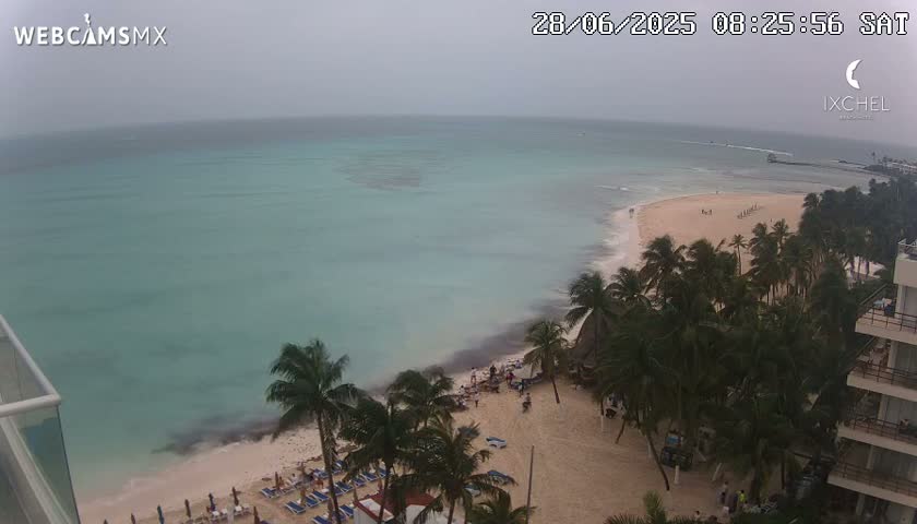 Isla Mujeres, Playa Cocal Beach Live Cam - Centro, Isla Mujeres, Quintana Roo, Mexico