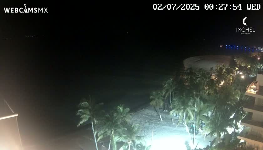 Isla Mujeres, Playa Cocal Beach Live Cam - Centro, Isla Mujeres, Quintana Roo, Mexico