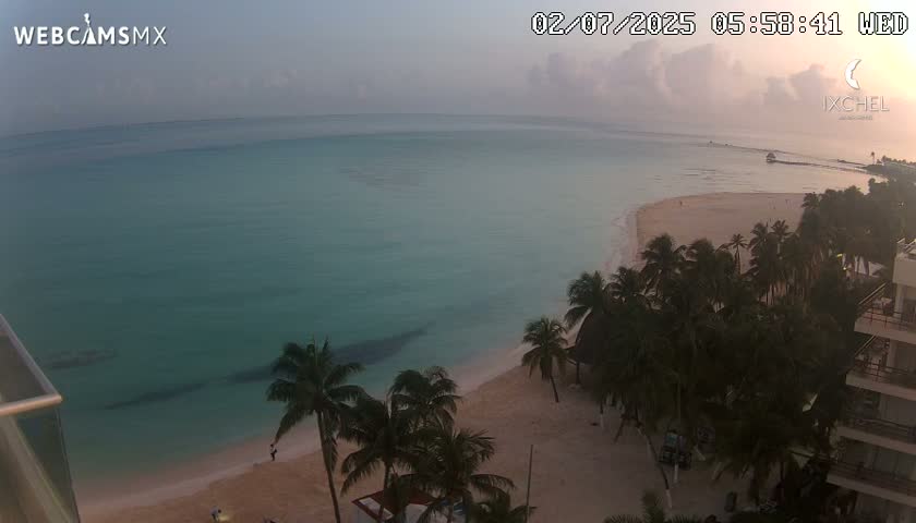 Isla Mujeres, Playa Cocal Beach Live Cam - Centro, Isla Mujeres, Quintana Roo, Mexico