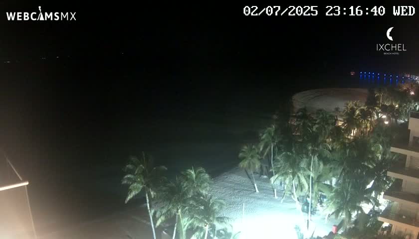 Isla Mujeres, Playa Cocal Beach Live Cam - Centro, Isla Mujeres, Quintana Roo, Mexico