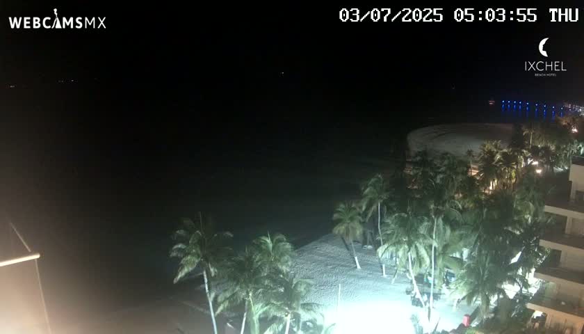 Isla Mujeres, Playa Cocal Beach Live Cam - Centro, Isla Mujeres, Quintana Roo, Mexico
