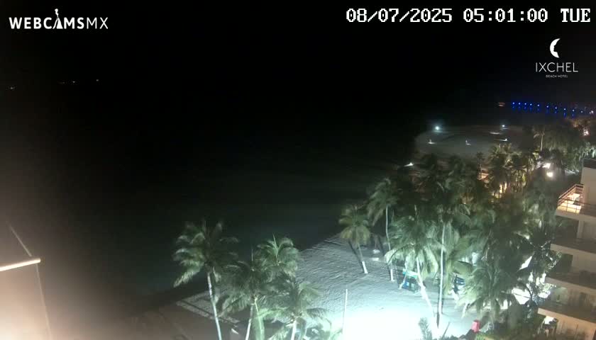 Isla Mujeres, Playa Cocal Beach Live Cam - Centro, Isla Mujeres, Quintana Roo, Mexico