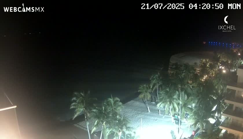 Isla Mujeres, Playa Cocal Beach Live Cam - Centro, Isla Mujeres, Quintana Roo, Mexico