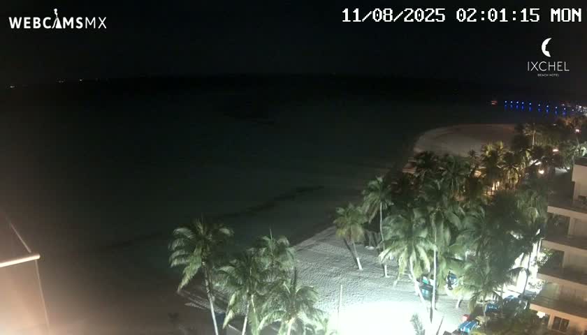 Isla Mujeres, Playa Cocal Beach Live Cam - Centro, Isla Mujeres, Quintana Roo, Mexico