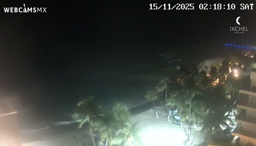 Isla Mujeres, Playa Cocal Beach Live Cam - Centro, Isla Mujeres, Quintana Roo, Mexico