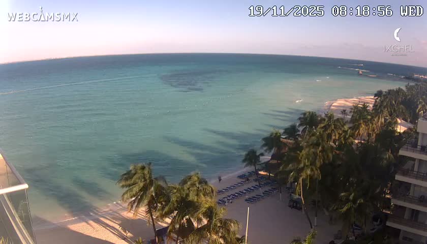 Isla Mujeres, Playa Cocal Beach Live Cam - Centro, Isla Mujeres, Quintana Roo, Mexico