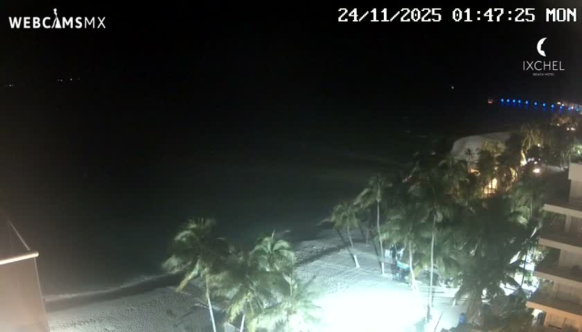 Isla Mujeres, Playa Cocal Beach Live Cam - Centro, Isla Mujeres, Quintana Roo, Mexico