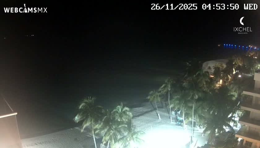 Isla Mujeres, Playa Cocal Beach Live Cam - Centro, Isla Mujeres, Quintana Roo, Mexico