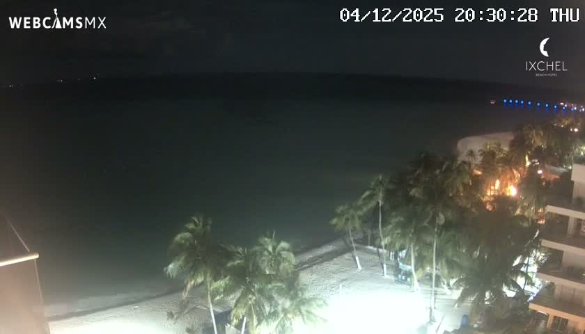 Isla Mujeres, Playa Cocal Beach Live Cam - Centro, Isla Mujeres, Quintana Roo, Mexico