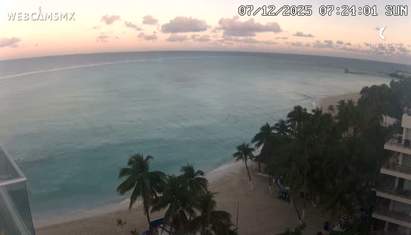 Isla Mujeres, Playa Cocal Beach Live Cam - Centro, Isla Mujeres, Quintana Roo, Mexico