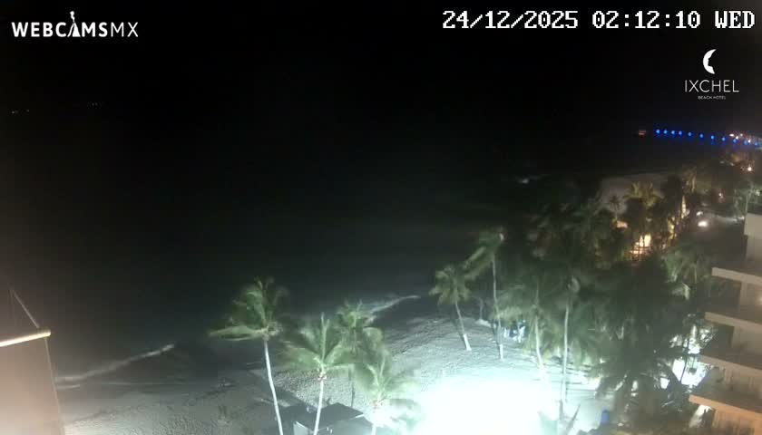Isla Mujeres, Playa Cocal Beach Live Cam - Centro, Isla Mujeres, Quintana Roo, Mexico