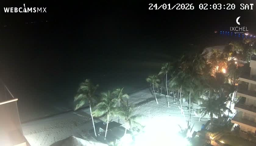 Isla Mujeres, Playa Cocal Beach Live Cam - Centro, Isla Mujeres, Quintana Roo, Mexico