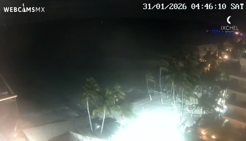 Isla Mujeres, Playa Cocal Beach Live Cam - Centro, Isla Mujeres, Quintana Roo, Mexico