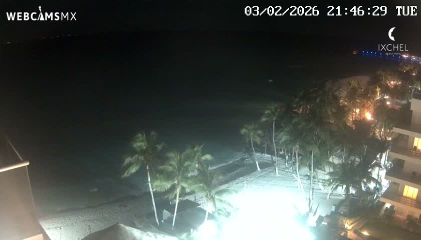 Isla Mujeres, Playa Cocal Beach Live Cam - Centro, Isla Mujeres, Quintana Roo, Mexico