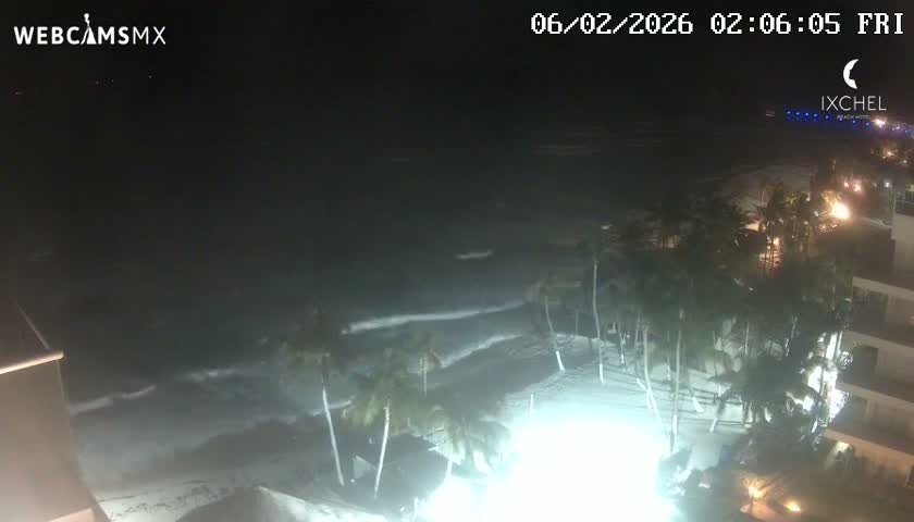 Isla Mujeres, Playa Cocal Beach Live Cam - Centro, Isla Mujeres, Quintana Roo, Mexico