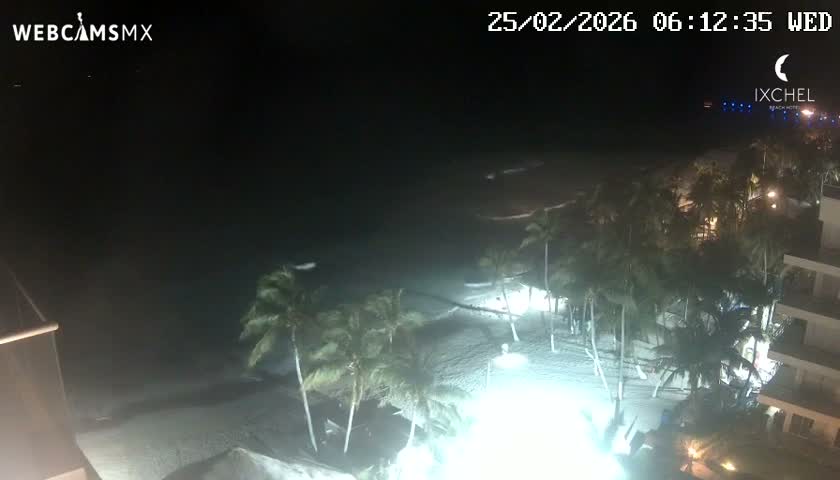 Isla Mujeres, Playa Cocal Beach Live Cam - Centro, Isla Mujeres, Quintana Roo, Mexico