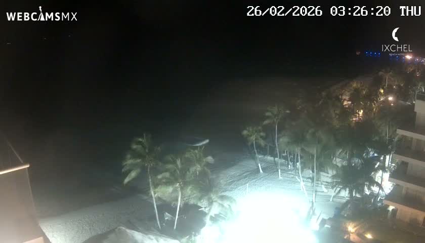 Isla Mujeres, Playa Cocal Beach Live Cam - Centro, Isla Mujeres, Quintana Roo, Mexico