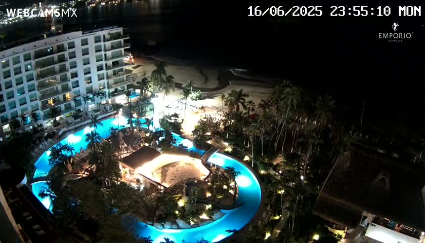 Acapulco, Playa El Morro Beach & Bay Live Cam - Acapulco de Juarez, Guerrero, Mexico