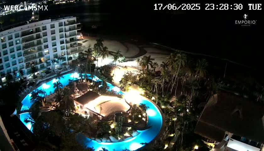 Acapulco, Playa El Morro Beach & Bay Live Cam - Acapulco de Juarez, Guerrero, Mexico
